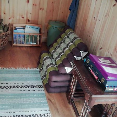 Sapphire Forest Garden Shepherd'S Hut Church Stretton Bagian luar foto