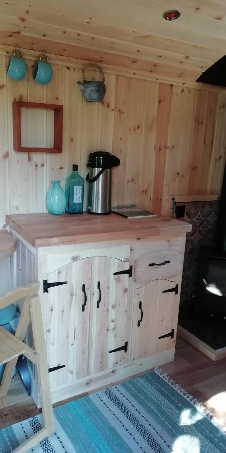 Sapphire Forest Garden Shepherd'S Hut Church Stretton Bagian luar foto