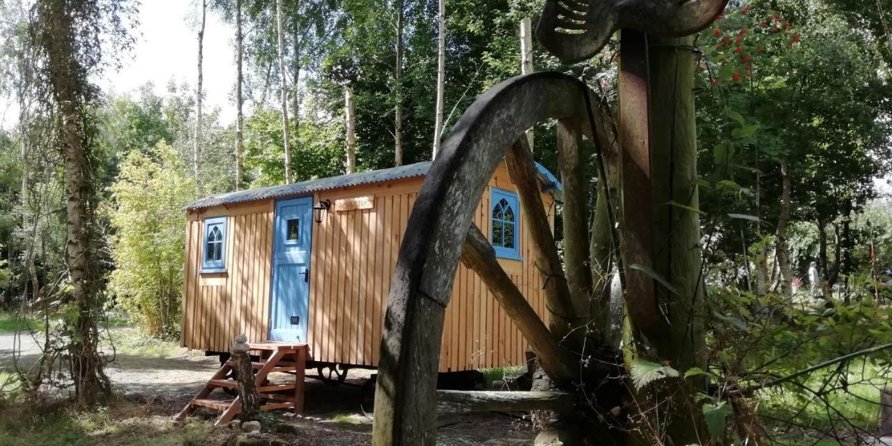 Sapphire Forest Garden Shepherd'S Hut Church Stretton Bagian luar foto
