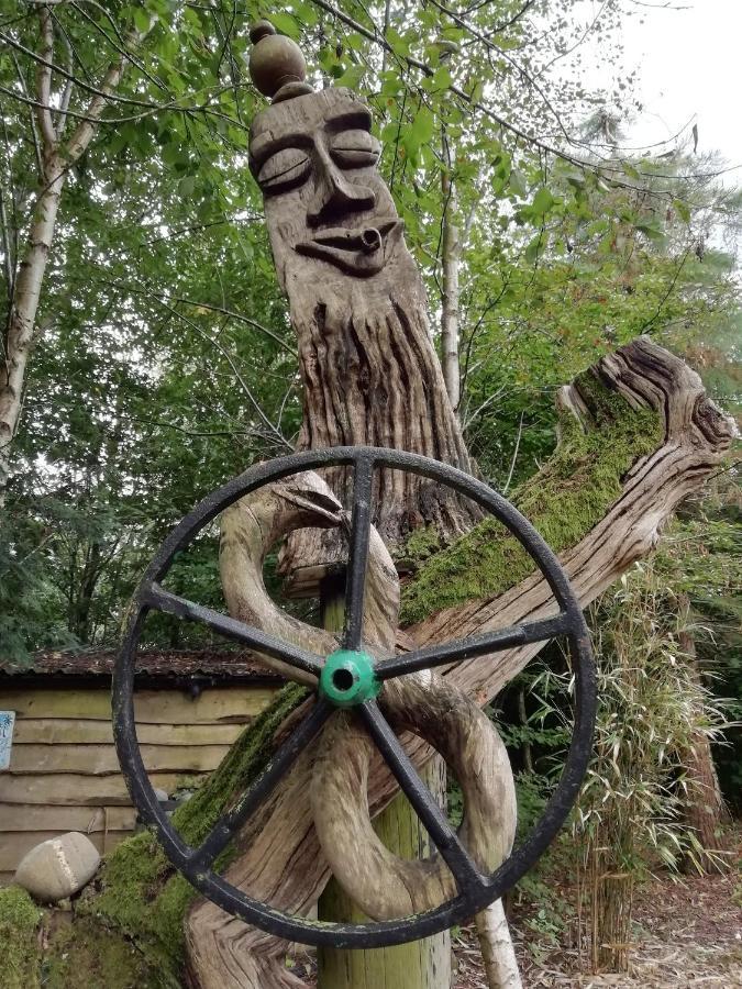 Sapphire Forest Garden Shepherd'S Hut Church Stretton Bagian luar foto