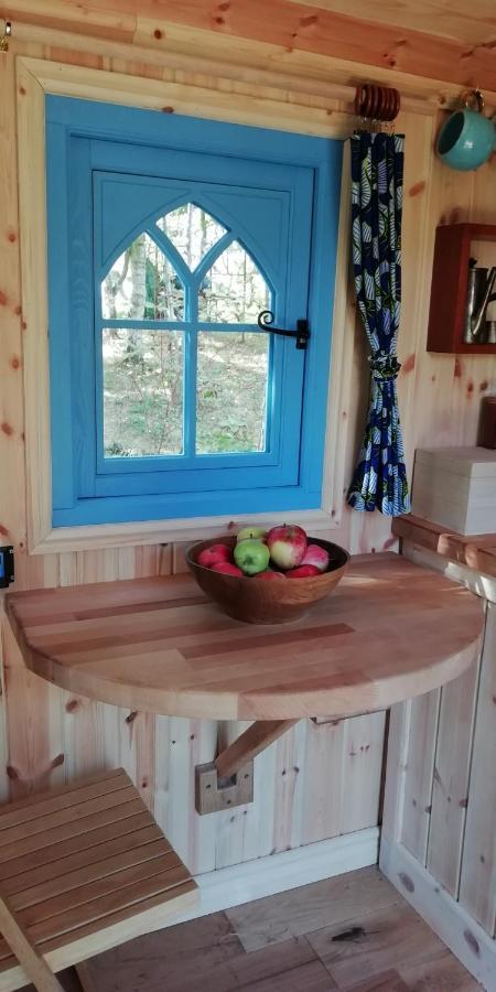 Sapphire Forest Garden Shepherd'S Hut Church Stretton Bagian luar foto