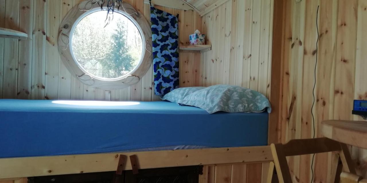 Sapphire Forest Garden Shepherd'S Hut Church Stretton Bagian luar foto