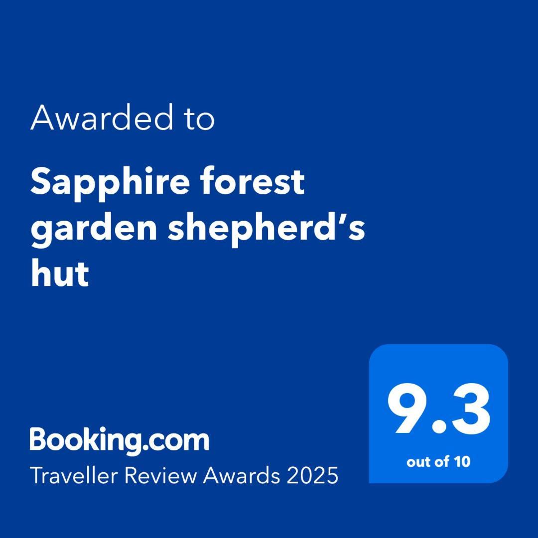 Sapphire Forest Garden Shepherd'S Hut Church Stretton Bagian luar foto